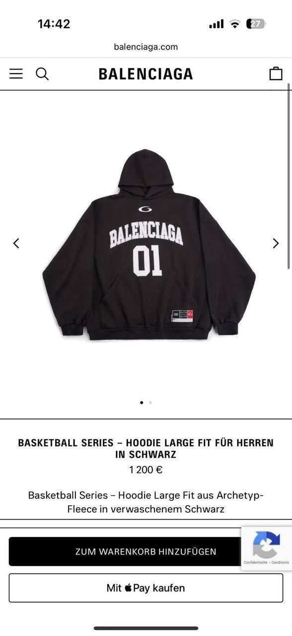 Balenciaga Hoodie