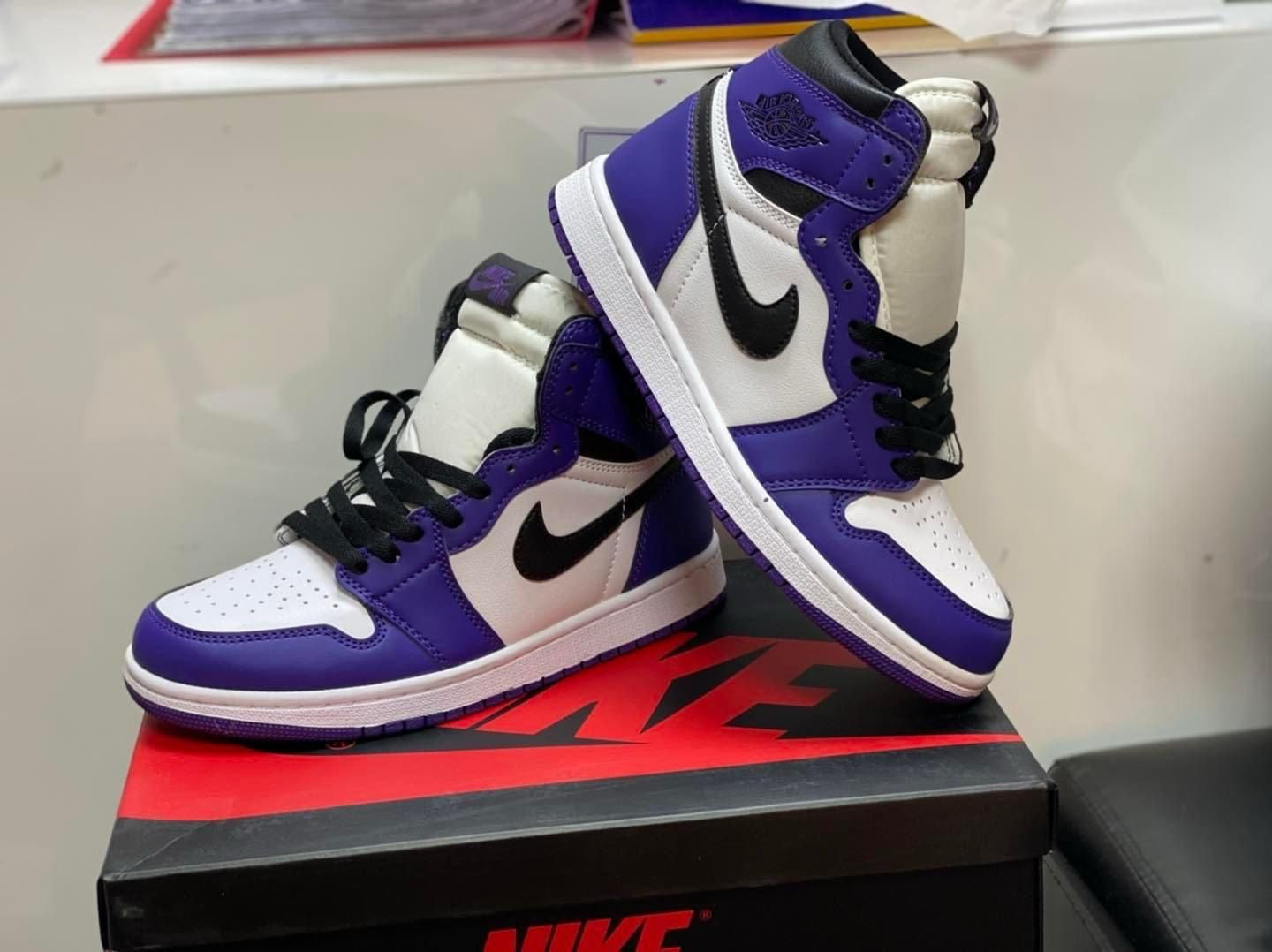 Jordan 1 High Court Purple