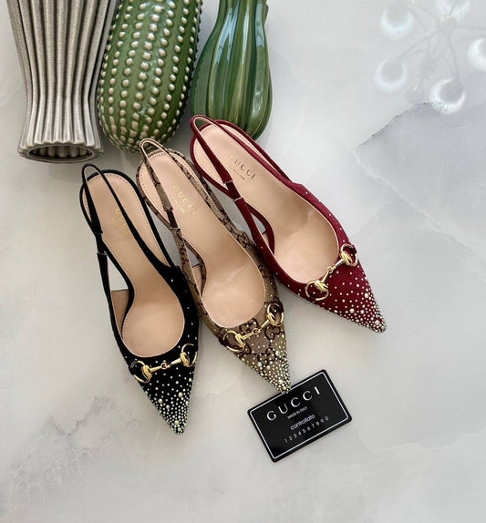 Gucci Heels 3 colors