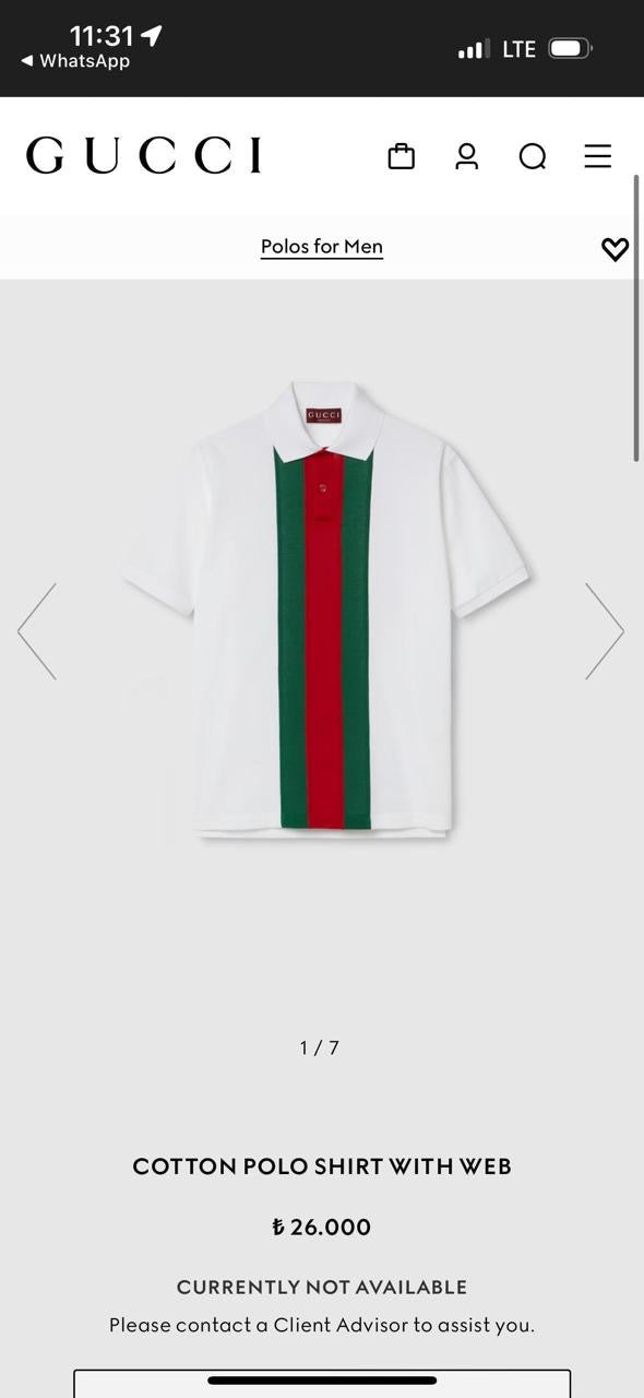 Gucci Polo Shirt 2 colors