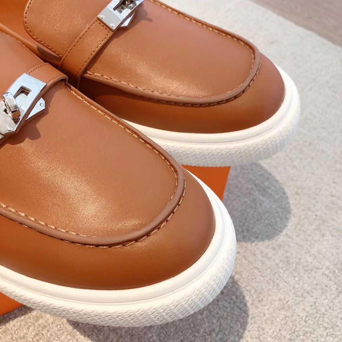 HERMES Loafers