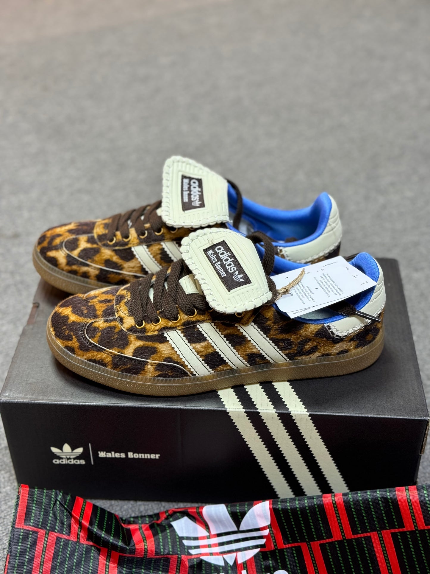 ADIDAS Wales Bonner Samba Pony leopard
