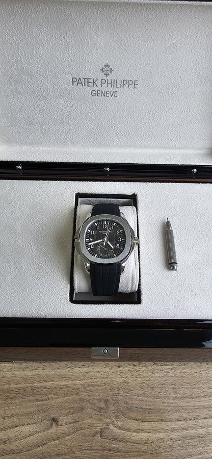 Patek philippe aquanaut travel time watch