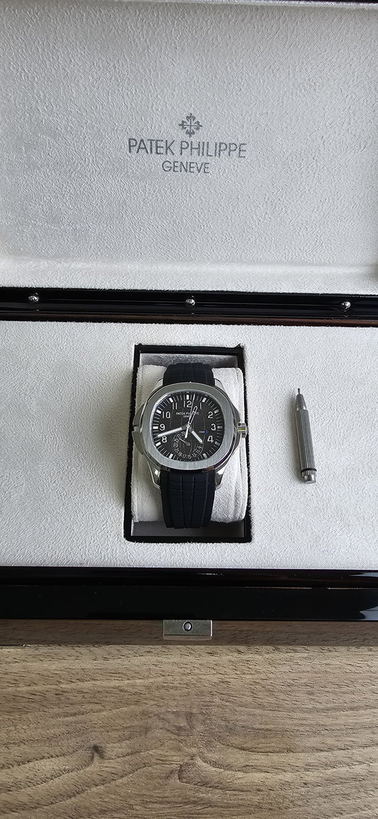 Patek philippe aquanaut travel time watch