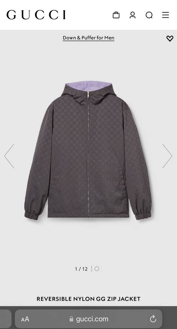 Gucci Reversible Jacket