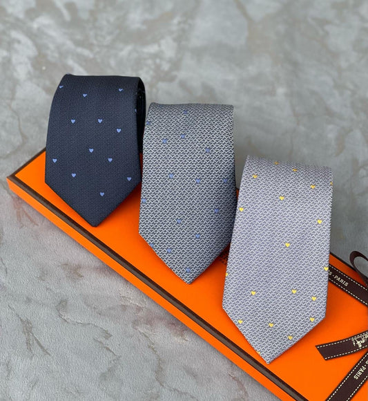 Hermes Tie 3 colors