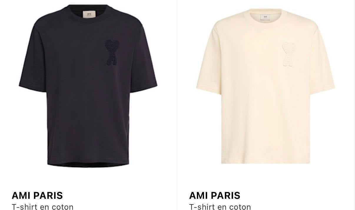 AMI T-Shirt 4 colors