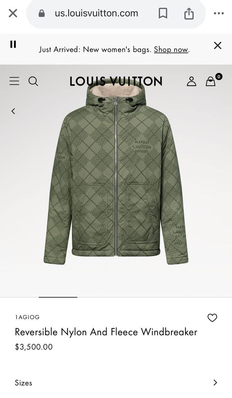 Louis Vuitton Reversible Jacket