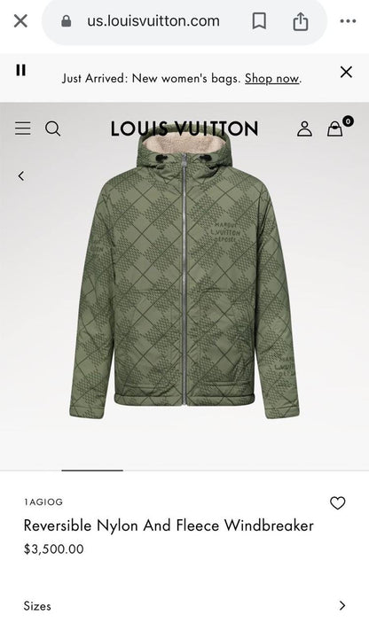 Louis Vuitton Reversible Jacket