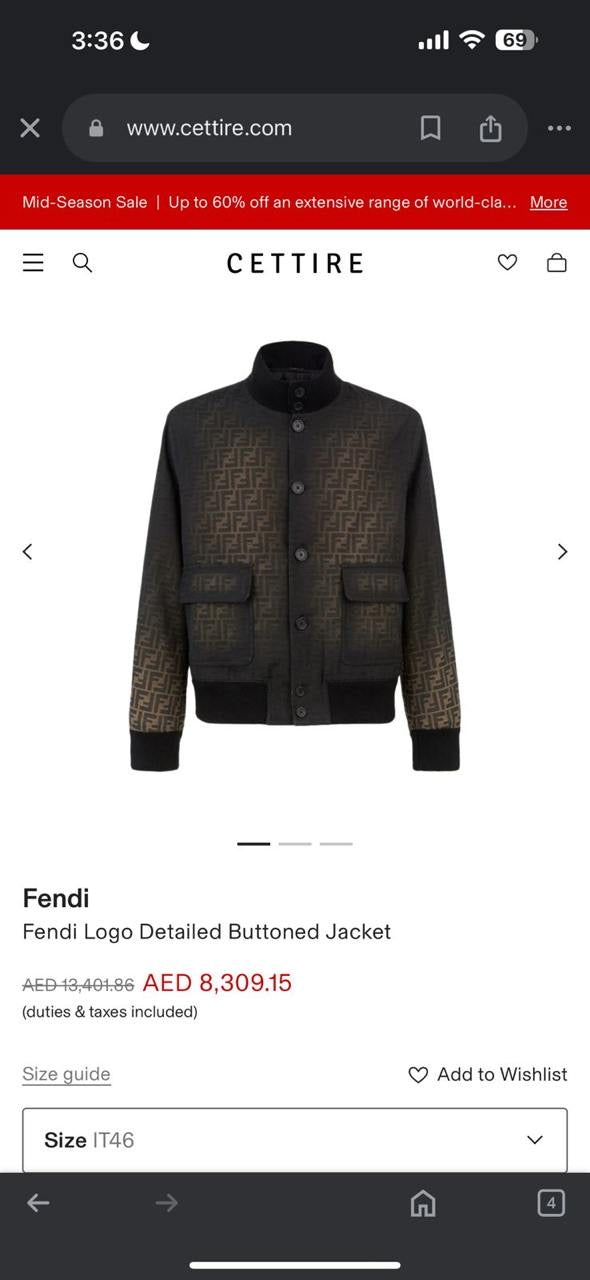 Fendi Jacket