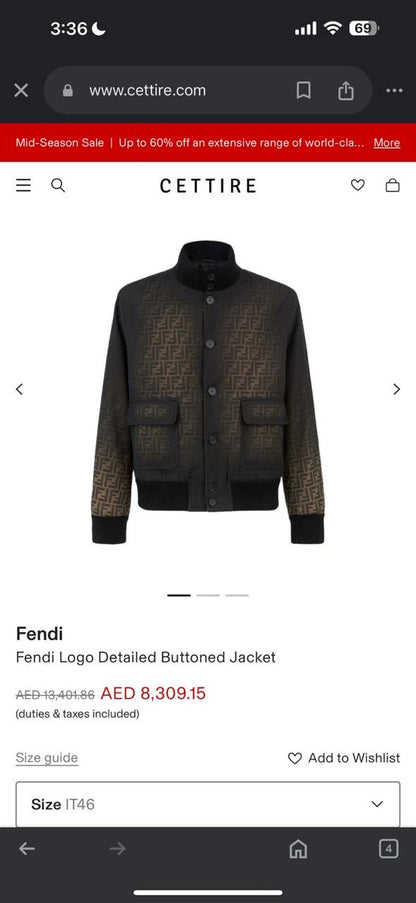 Fendi Jacket