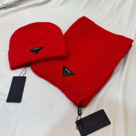 Prada Beanie Set 3 Colors