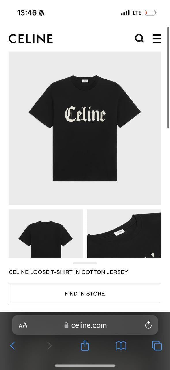 Celine T-Shirt 2 colors