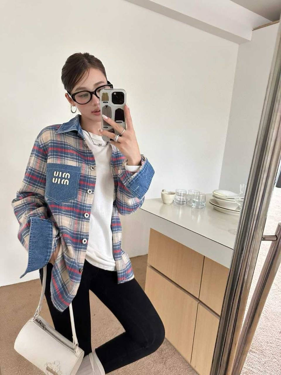 Miu Miu Long Sleeve Shirt