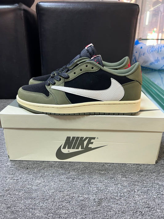 Travis Scott x Air Jordan 1 Low OG “BLACK OLIVE”