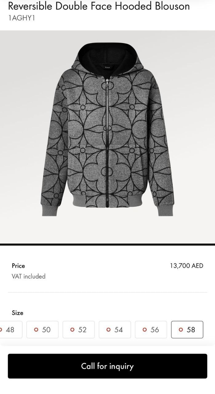 Louis Vuitton Reversible Jacket