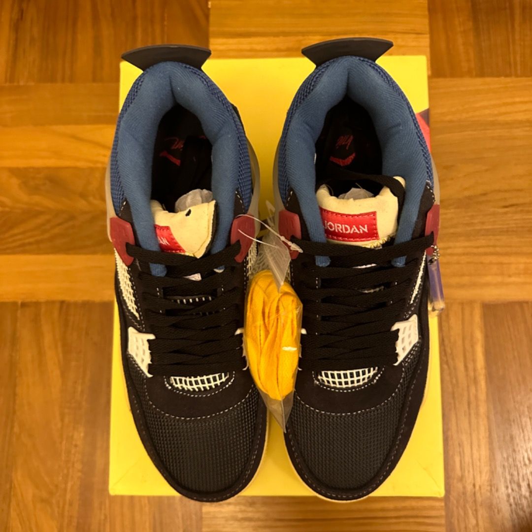 Jordan 4 Union Off Noir