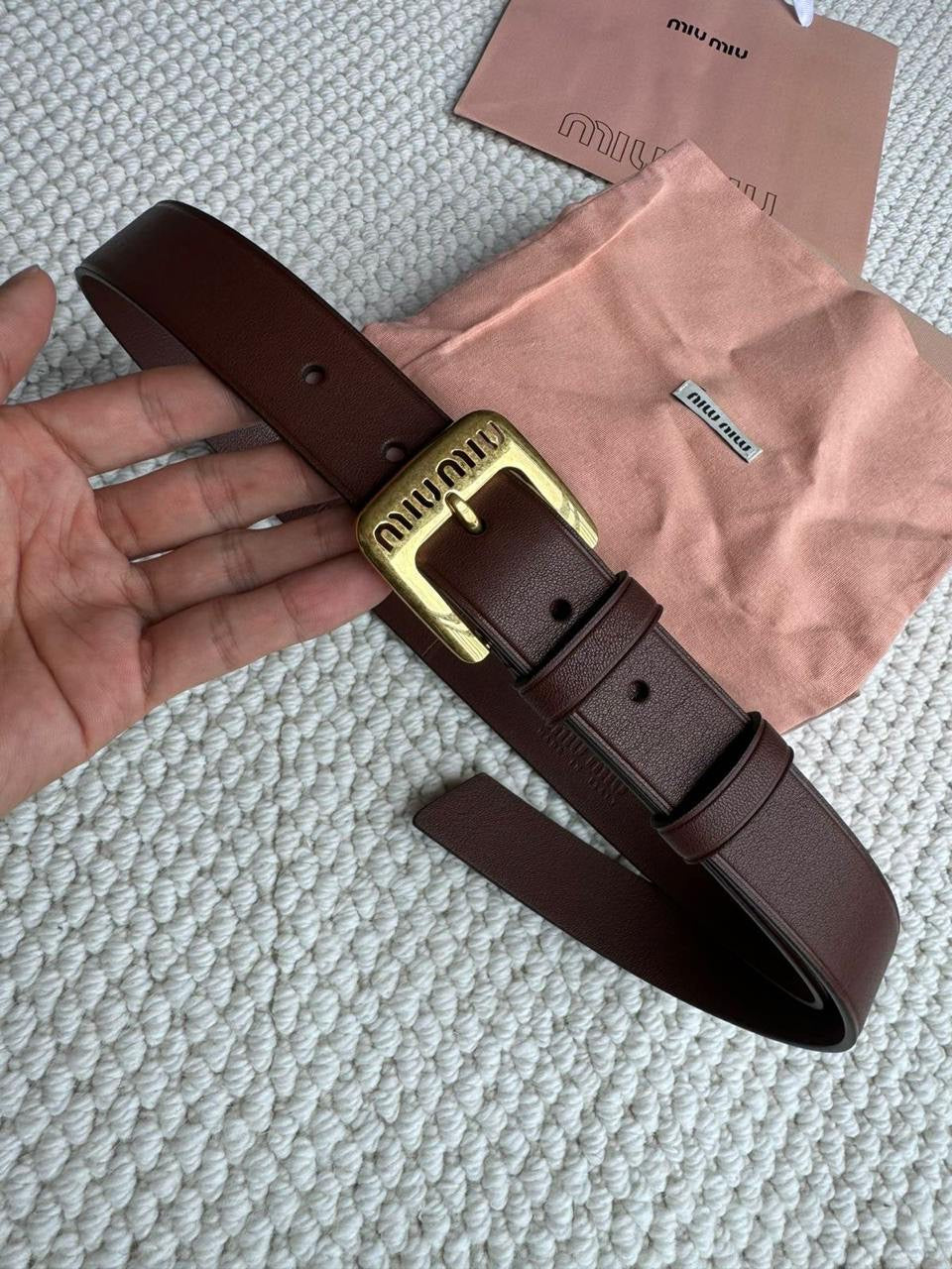 Miu Miu Belts