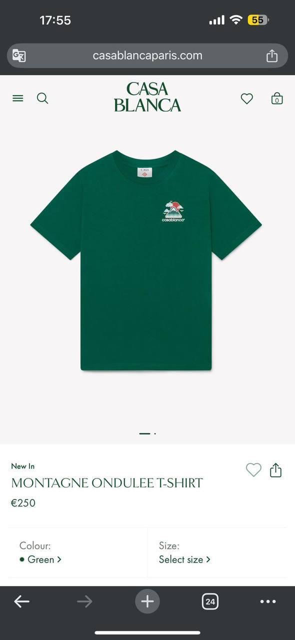 Casablanca T-Shirt 3 colors