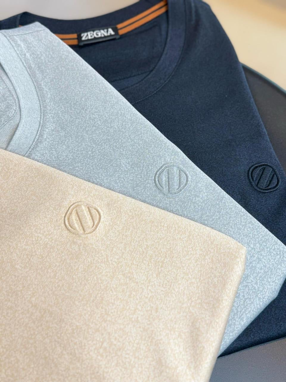 Zegna Cashmere T-Shirt 3 colors