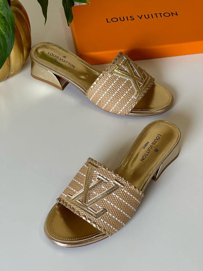 Louis Vuitton Heels & Slipper 4 colors