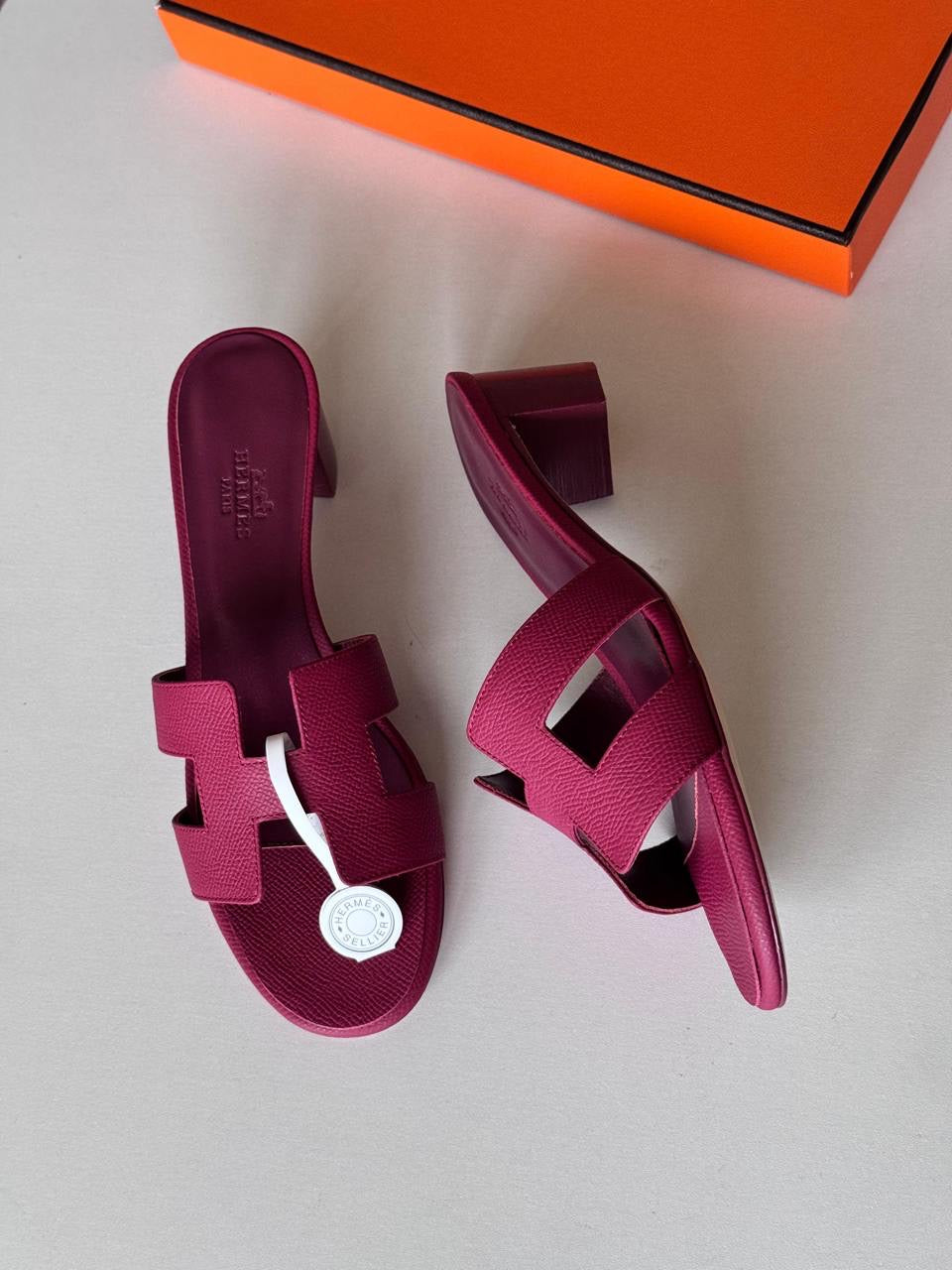 Hermes heels 5 colors