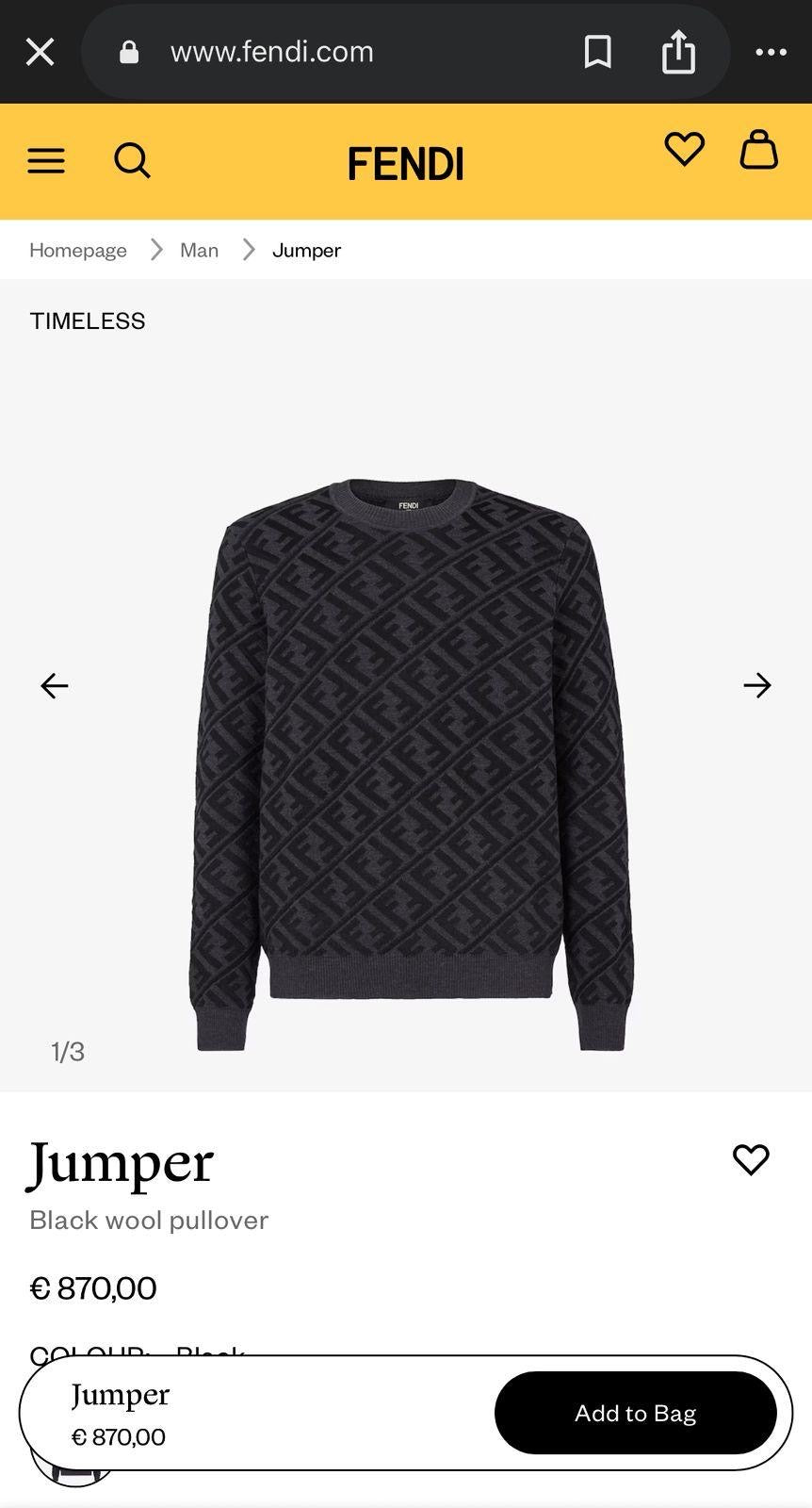Fendi Sweater