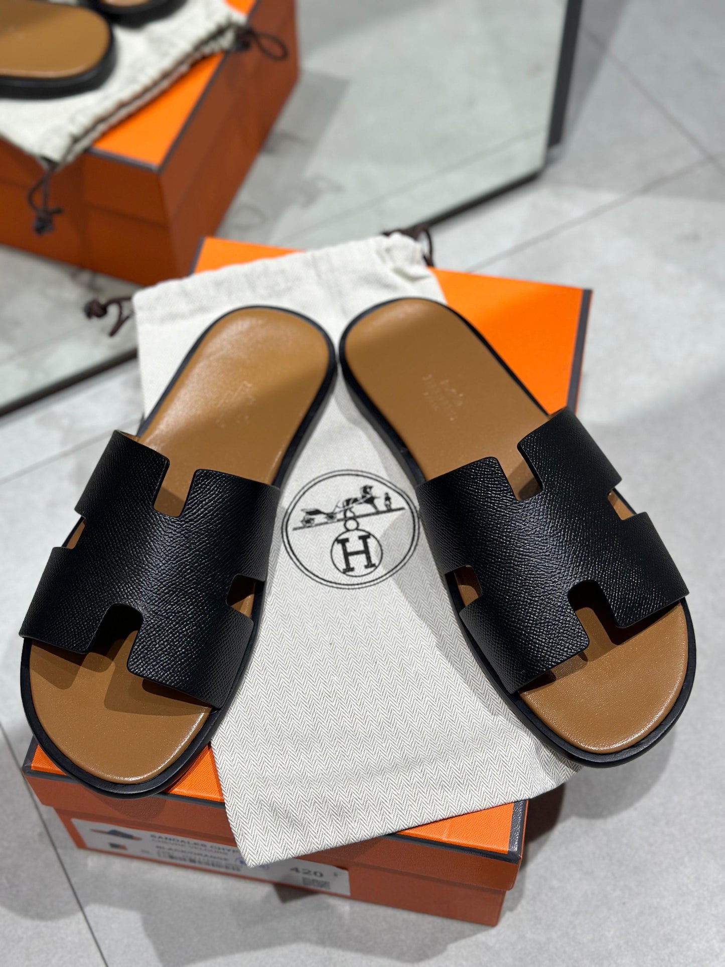 Hermes Slipper