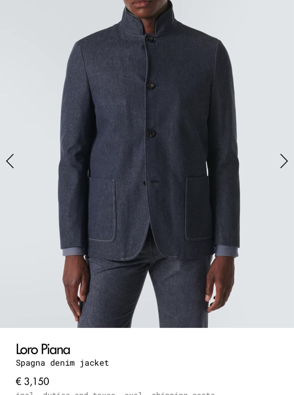 Loro Piana Blazer