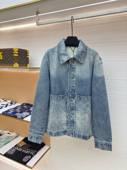 Louis Vuitton Denim Canvas Jacket
