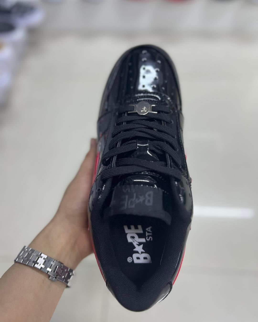 Air Force X Bapesta Black Shark