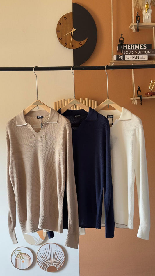 Zegna Polo Sweater