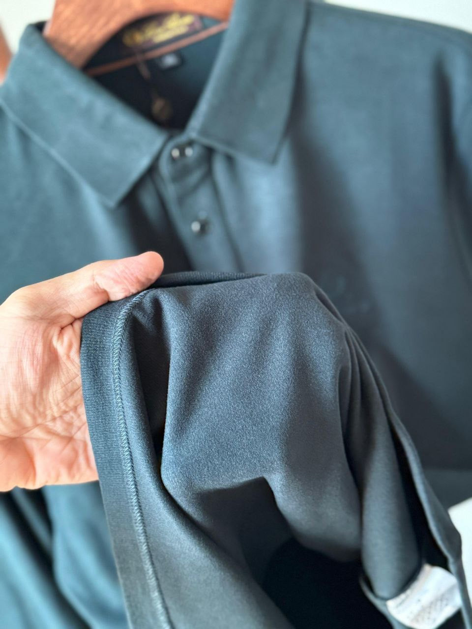 Loro Piana Long Sleeve Polo Shirt