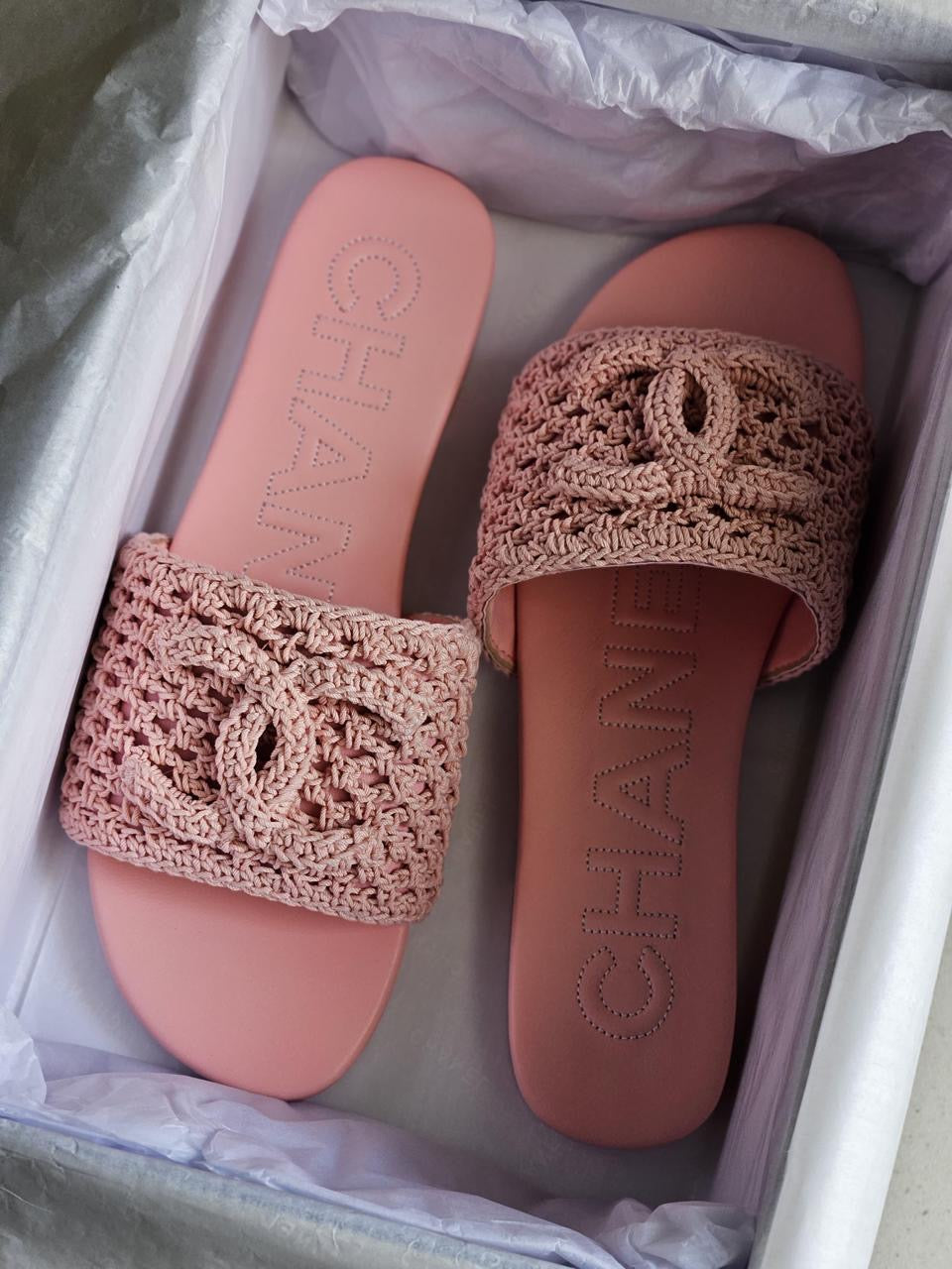 Chanel Slippers 3 colors