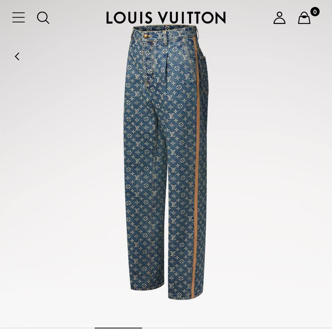 Louis Vuitton Jeans Pants