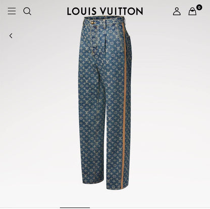 Louis Vuitton Jeans Pants
