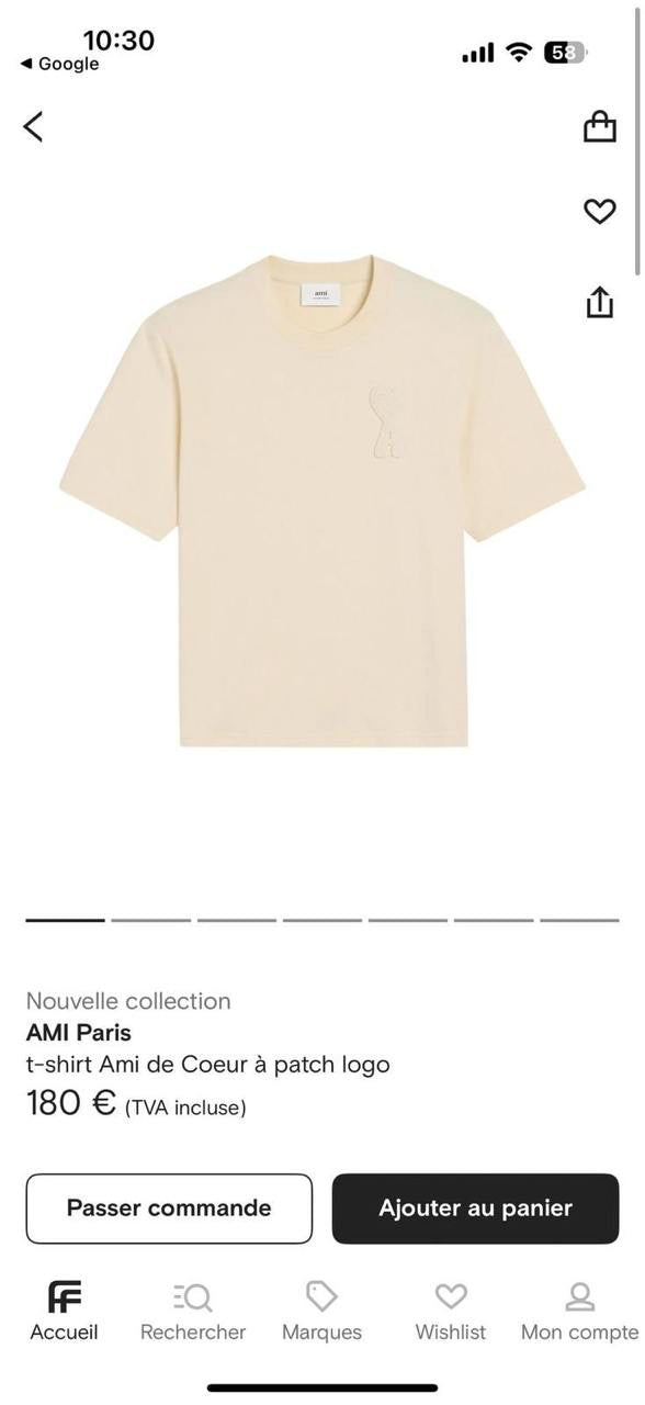 AMI T-Shirt 5 colors