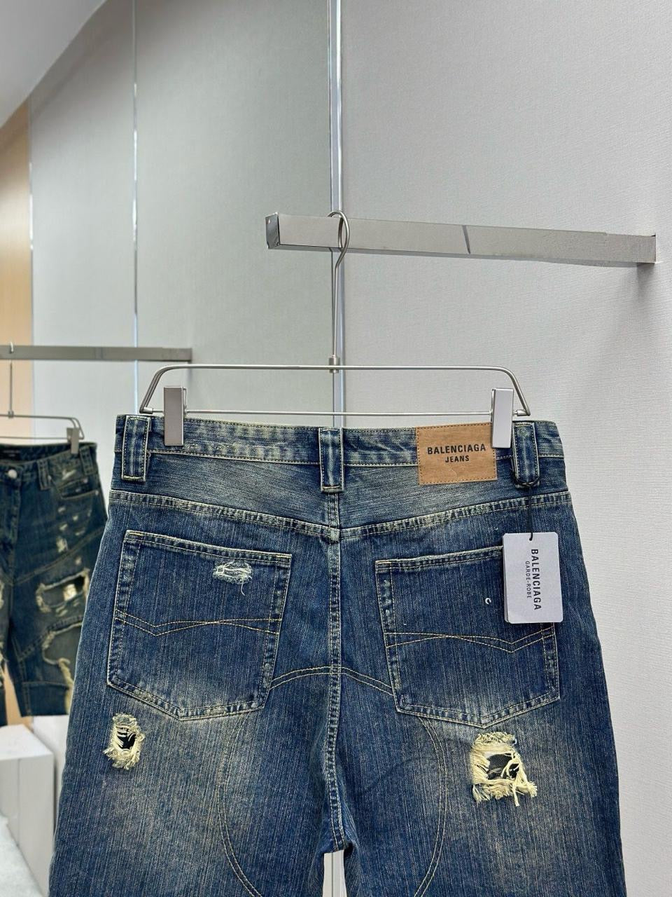 Balenciaga Jeans Short