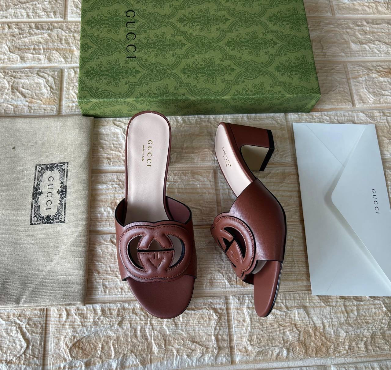 Gucci Heels 3 colors