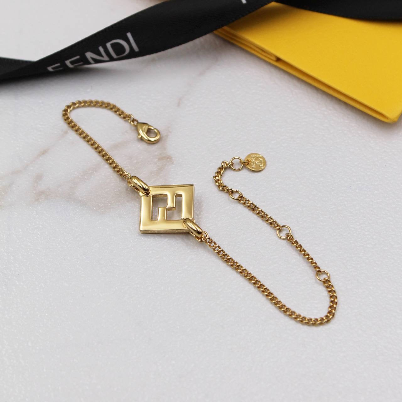 Fendi Necklace ,Earrings , Rings & Bracelet