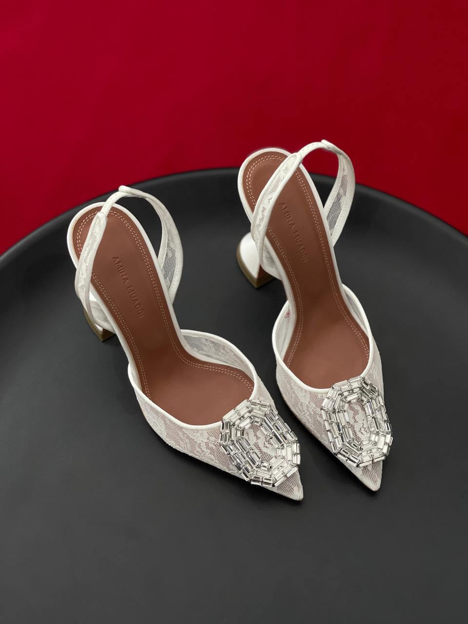 Amina Muaddi Heels 3 colors