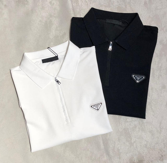 Prada Zipped Polo Shirt 2 colors