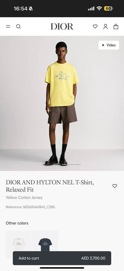 Dior T-Shirt 4 colors