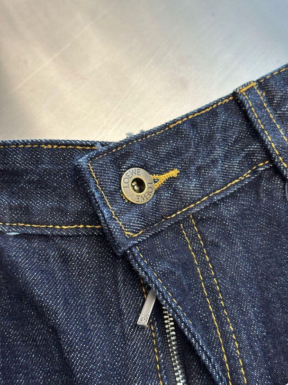 Loewe High Rise Barrel Leg Jeans Pants