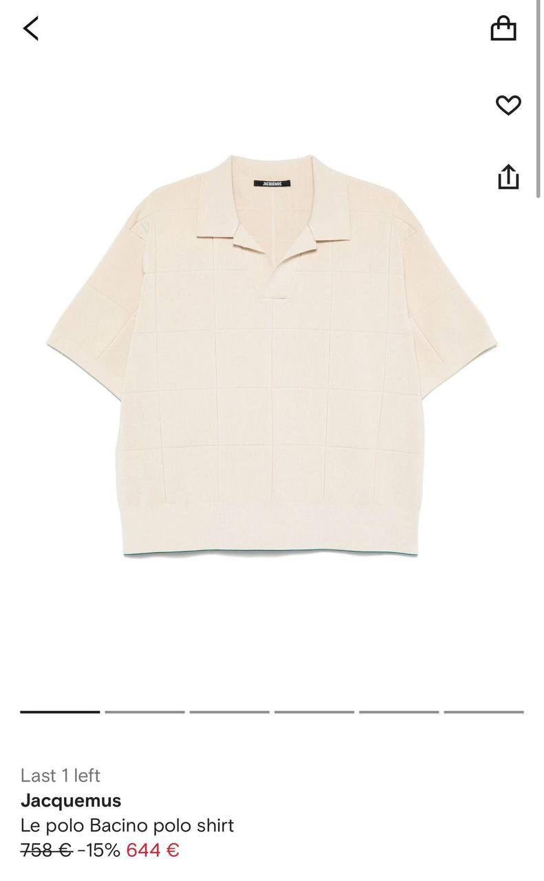 Jacquemus Polo Shirt 3 colors