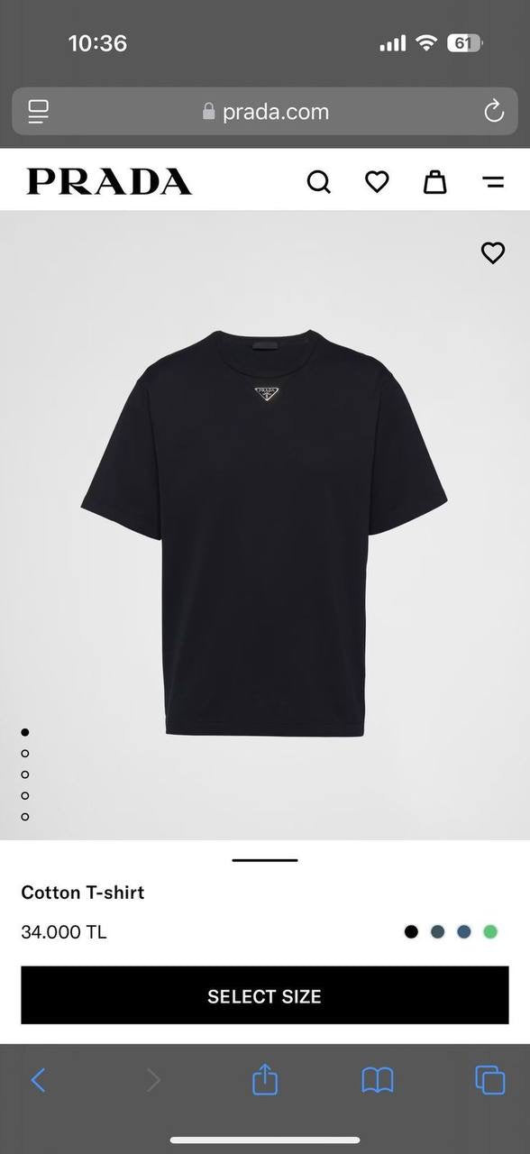 Prada T-Shirt 3 colors