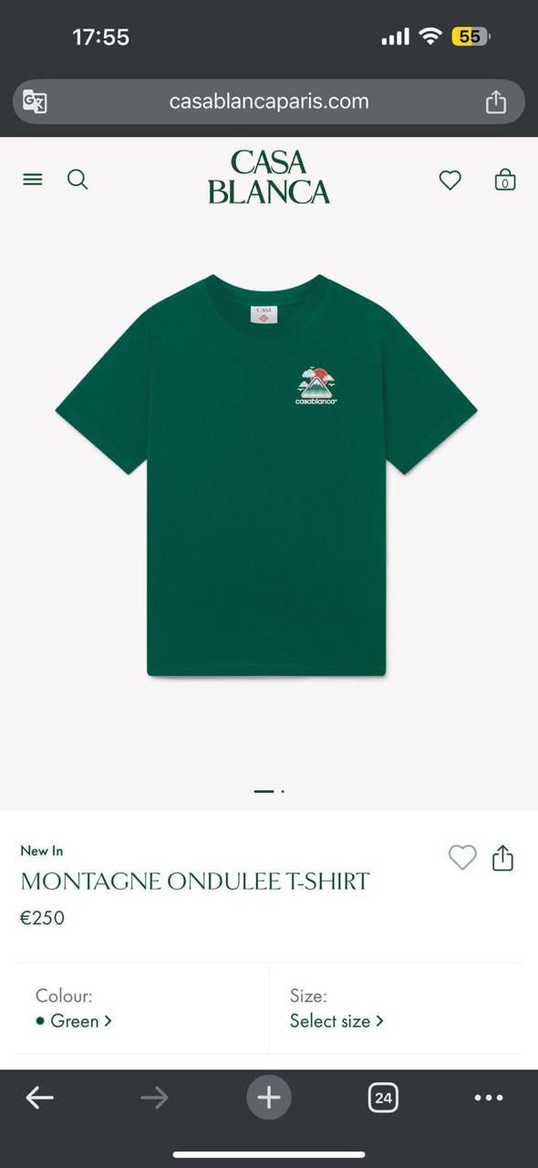 Casablanca T-Shirt 3 colors