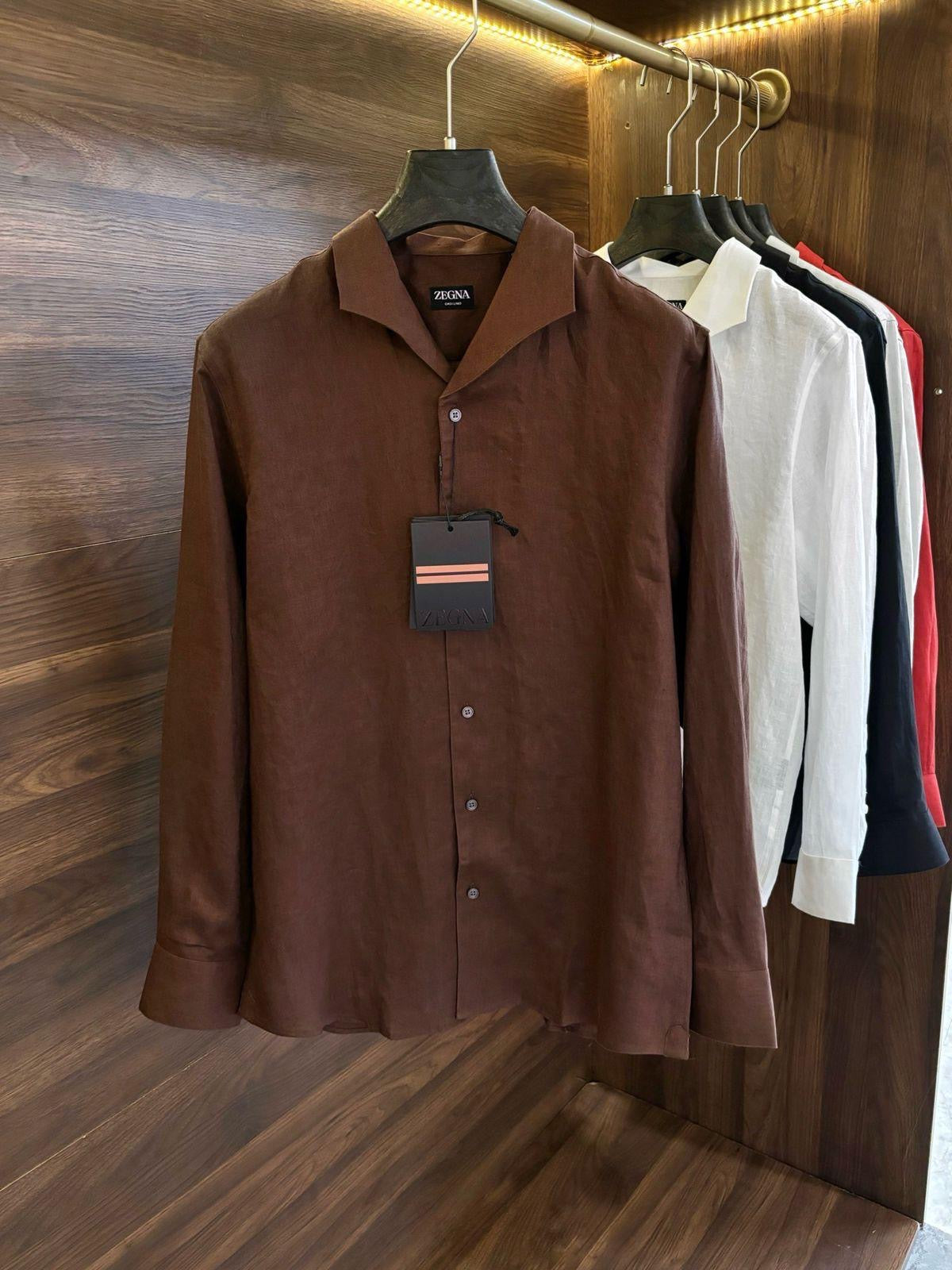 Zegna Long Sleeve Shirt