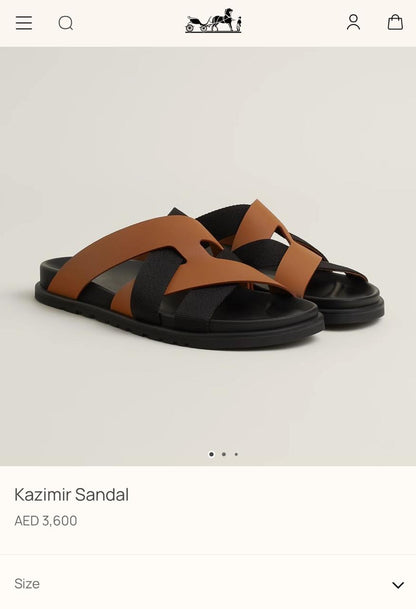 Hermes Slippers 3 colors