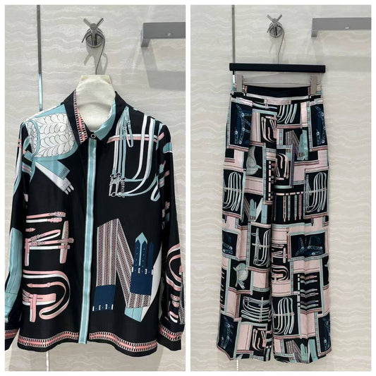 Hermes Silk Wool Set